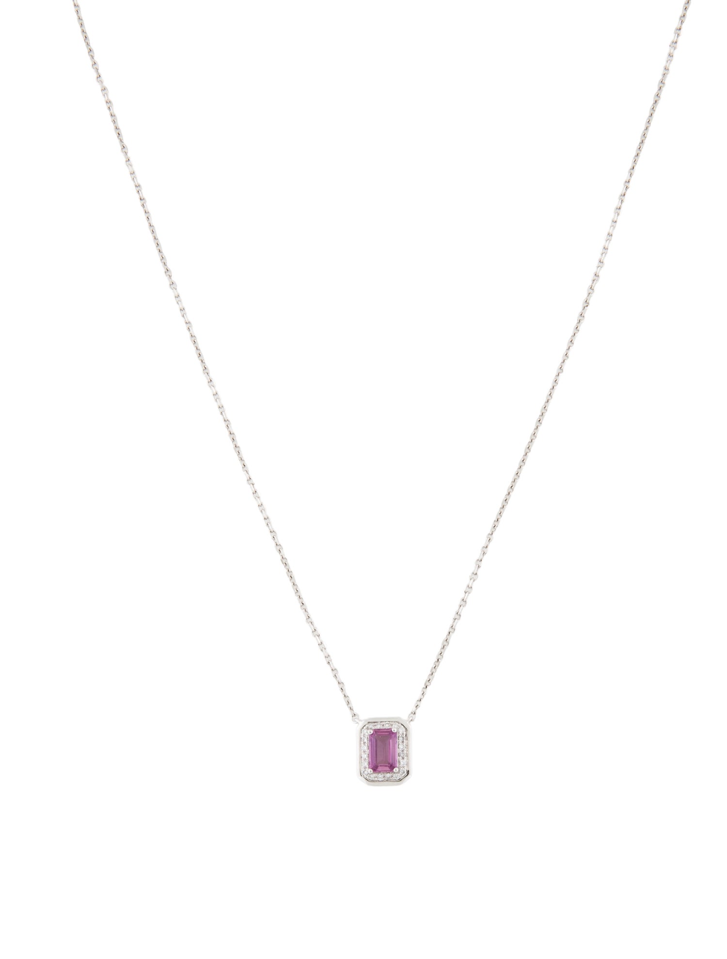 Effy Jewelry 14K Sapphire & Diamond Pendant Necklace