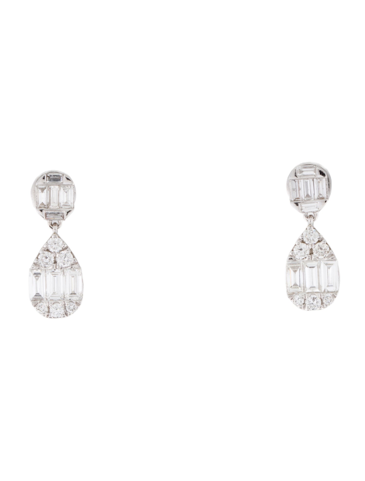 Effy Jewelry 14K Diamond Drop Earrings