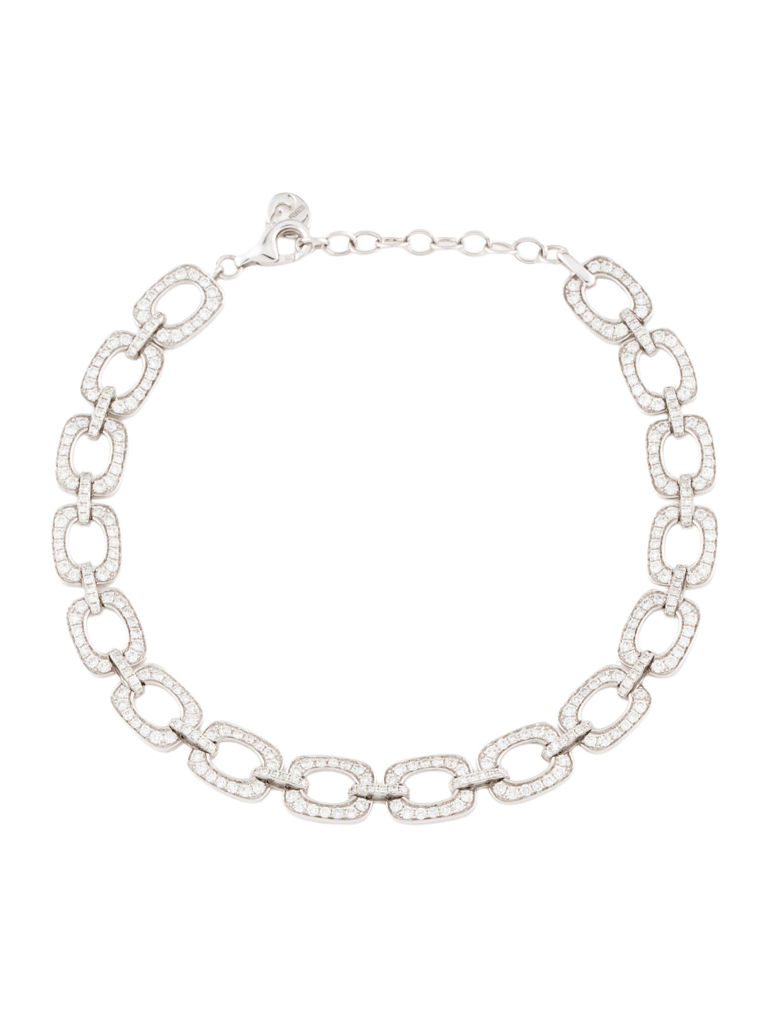 Effy Jewelry 14K Diamond Link Bracelet