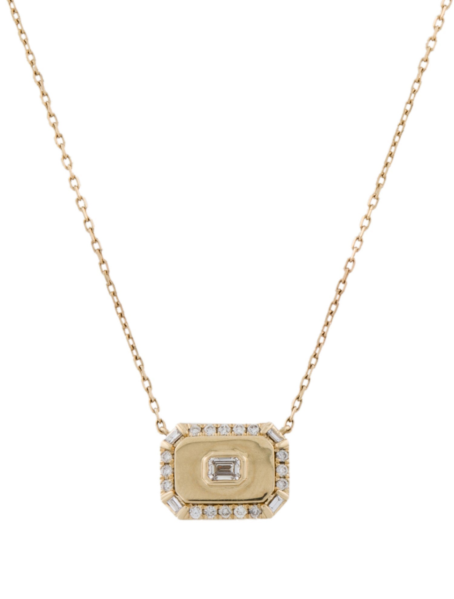 Effy Jewelry 14K Diamond Pendant Necklace