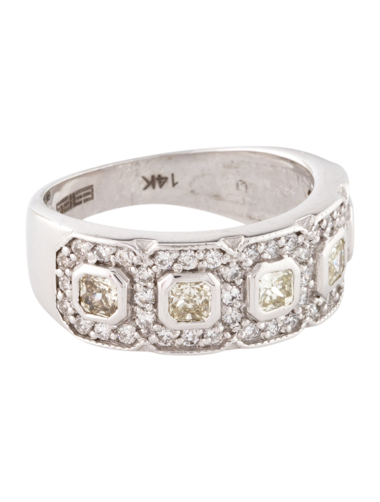 Effy Jewelry 14K 1.11ctw Diamond Band Ring