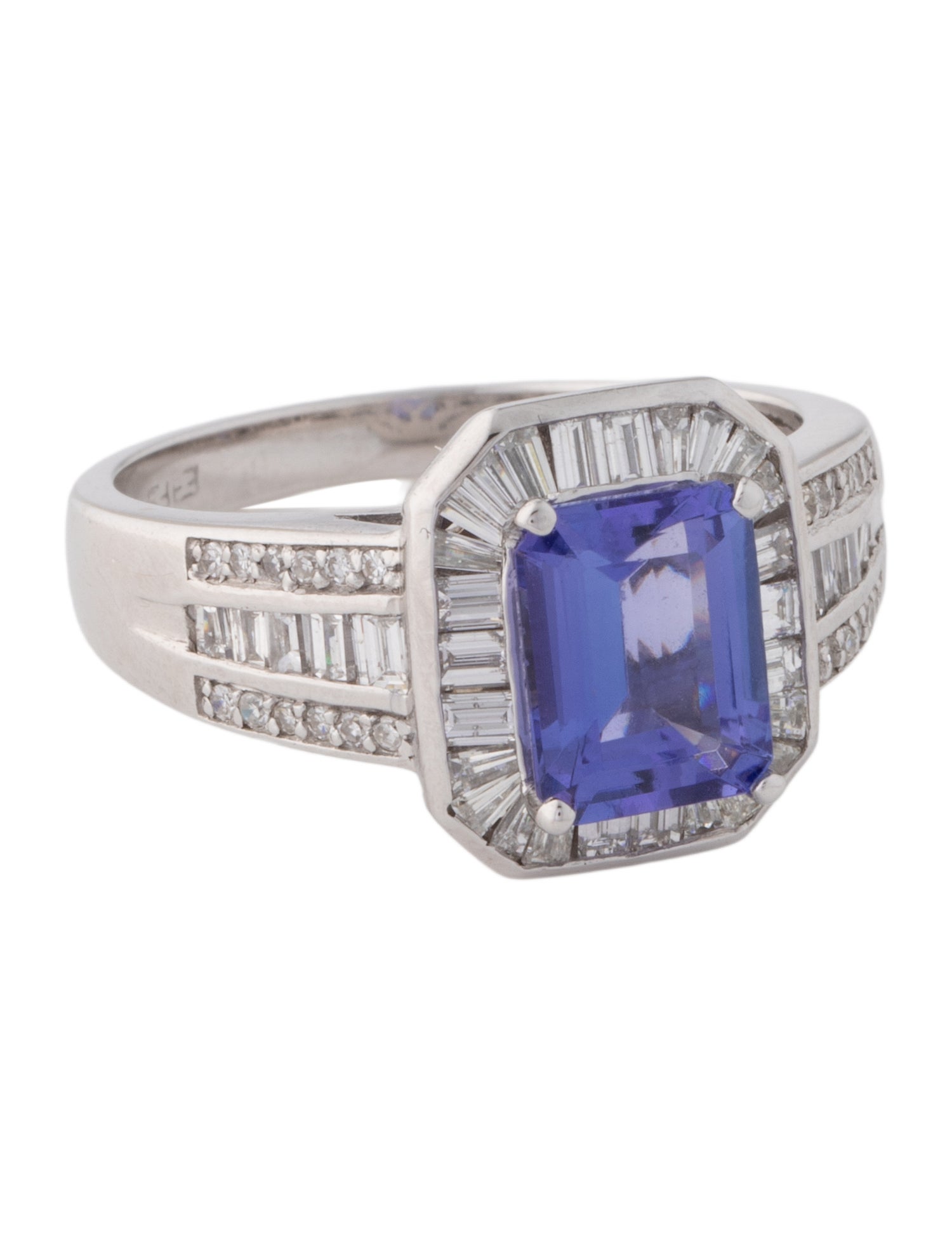 Effy Jewelry 14K 2.41ct Tanzanite & Diamond Cocktail Ring