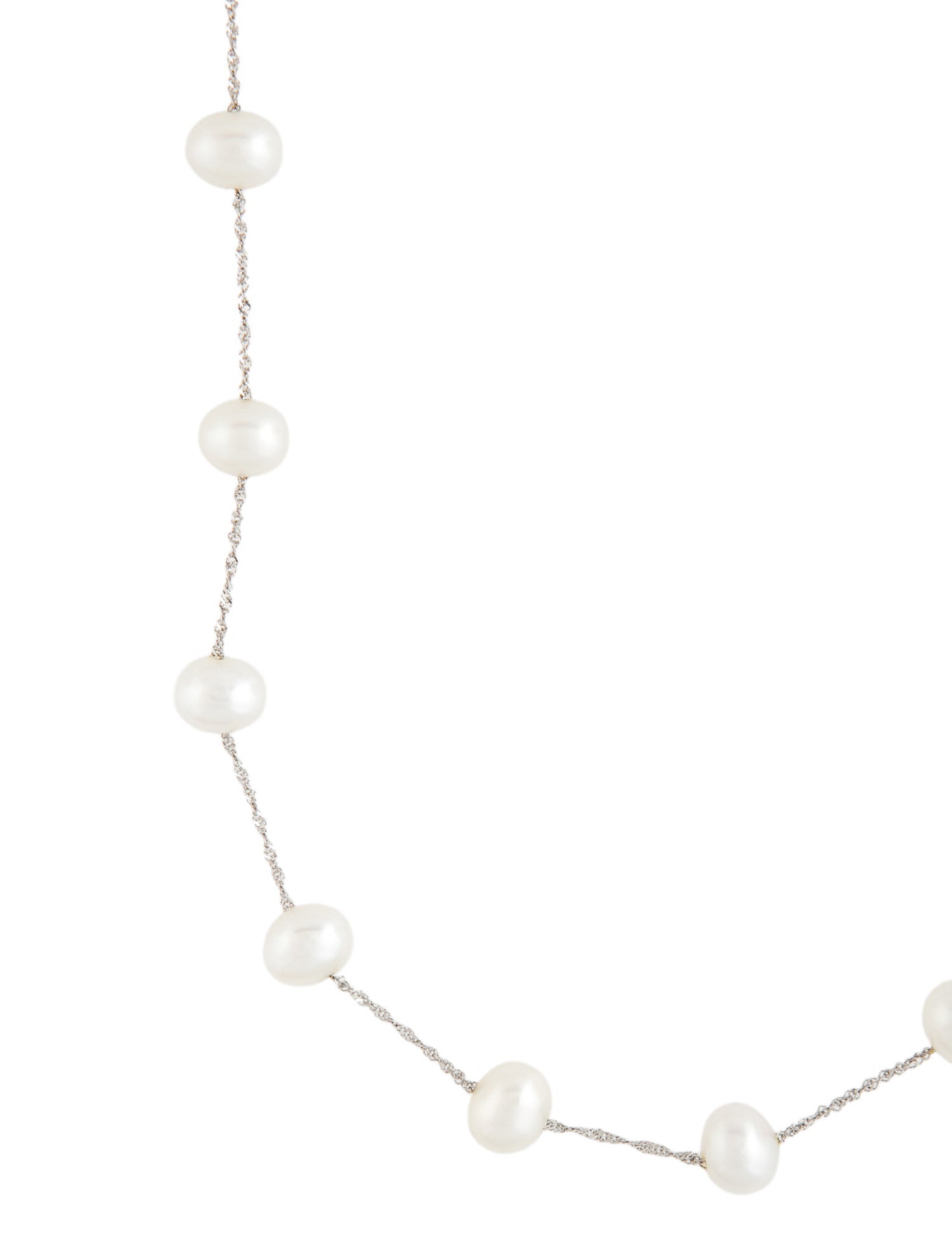 Effy Jewelry 14K Pearl Station Necklace