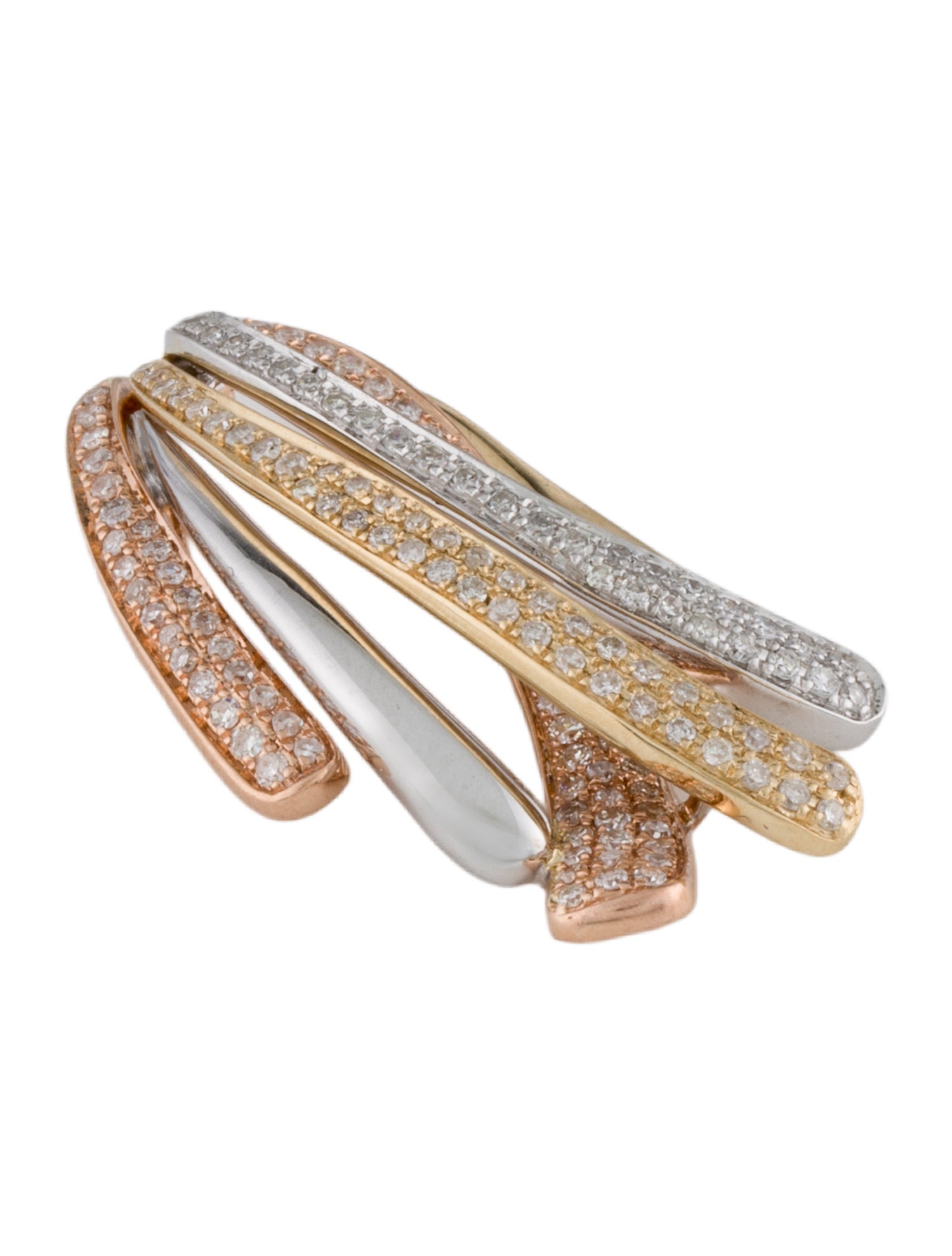 Effy Jewelry 14K Diamond Waterfall Pendant