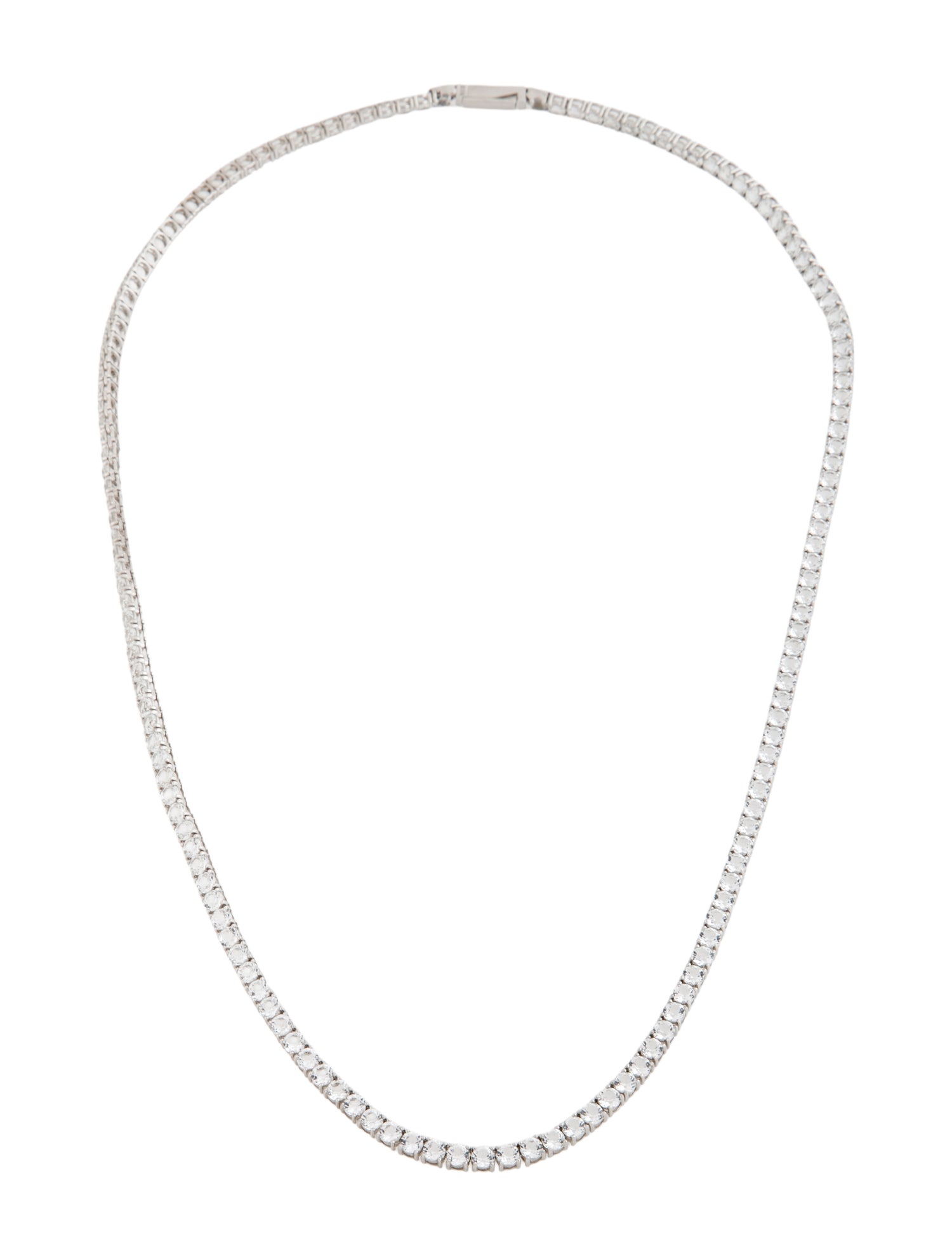 Effy Jewelry Topaz Tennis Necklace
