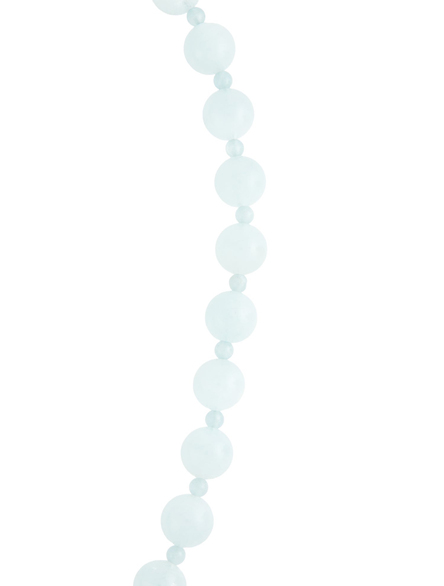 Effy Jewelry 14k Aquamarine Bead Necklace