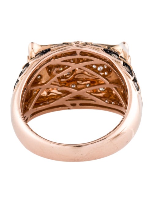 Effy Jewelry 14K Safari Diamond Owl Ring