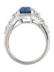 Effy Jewelry 18K 3.99ct Sapphire & Diamond Cocktail Ring