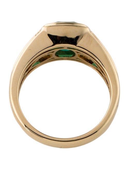 Effy Jewelry 18K 3.70ct Emerald & Diamond Cocktail Ring