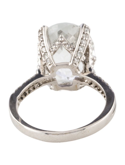 Effy Jewelry 14K Topaz & Diamond Cocktail Ring