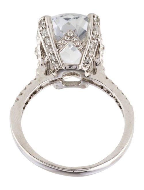 Effy Jewelry 14K Topaz & Diamond Cocktail Ring
