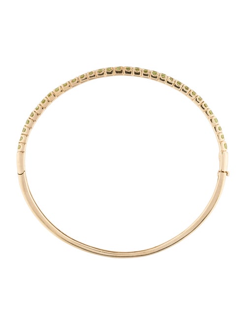 Effy Jewelry 14K Peridot Bangle Bracelet