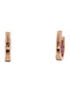 Effy Jewelry 14K Ruby Huggie Earrings