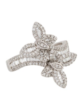 Effy Jewelry 14K Diamond Butterfly Cocktail Ring