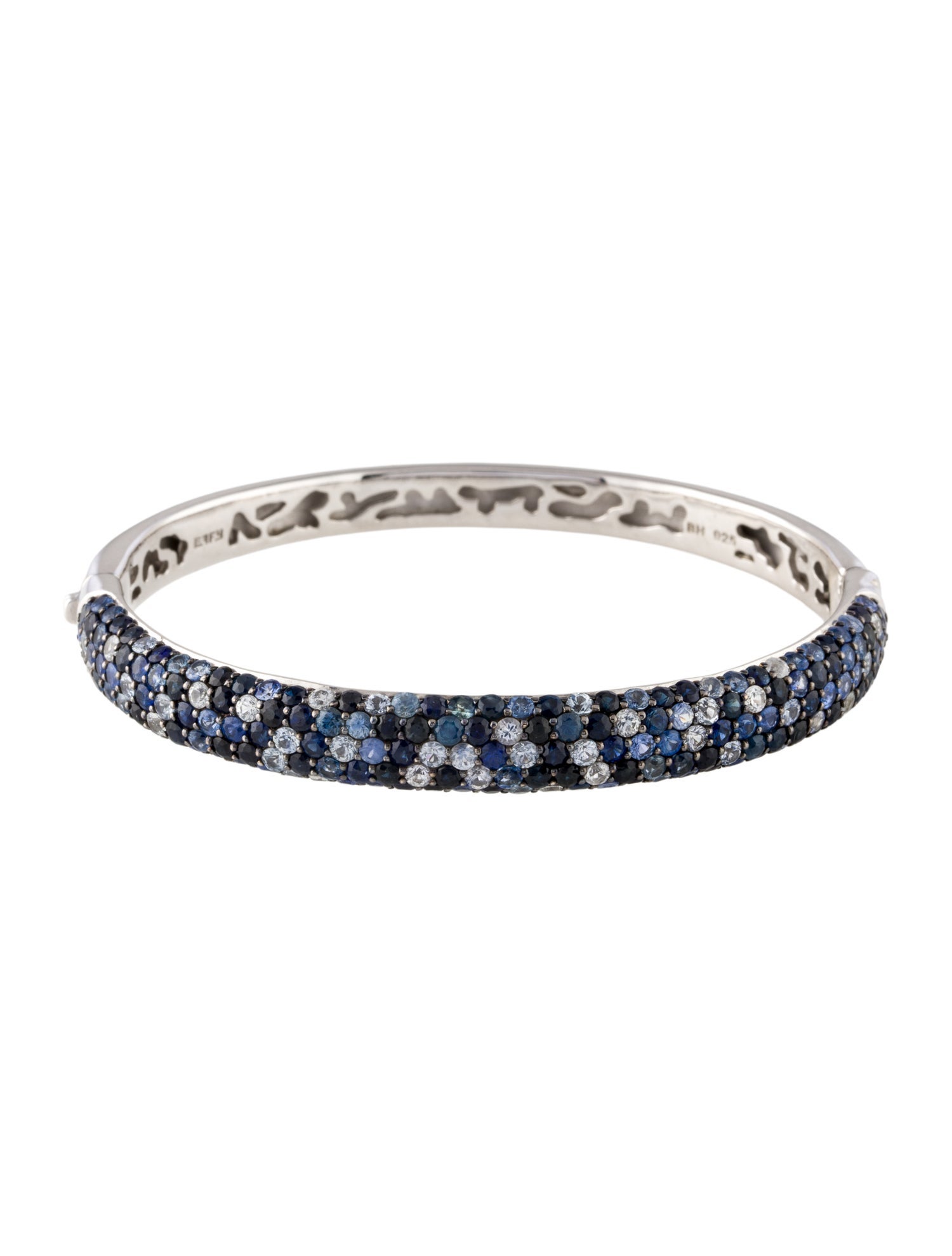 Effy Jewelry Sapphire Splash Bangle Bracelet