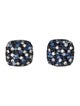 Effy Jewelry 3.56ctw Sapphire Splash Earclip Earrings