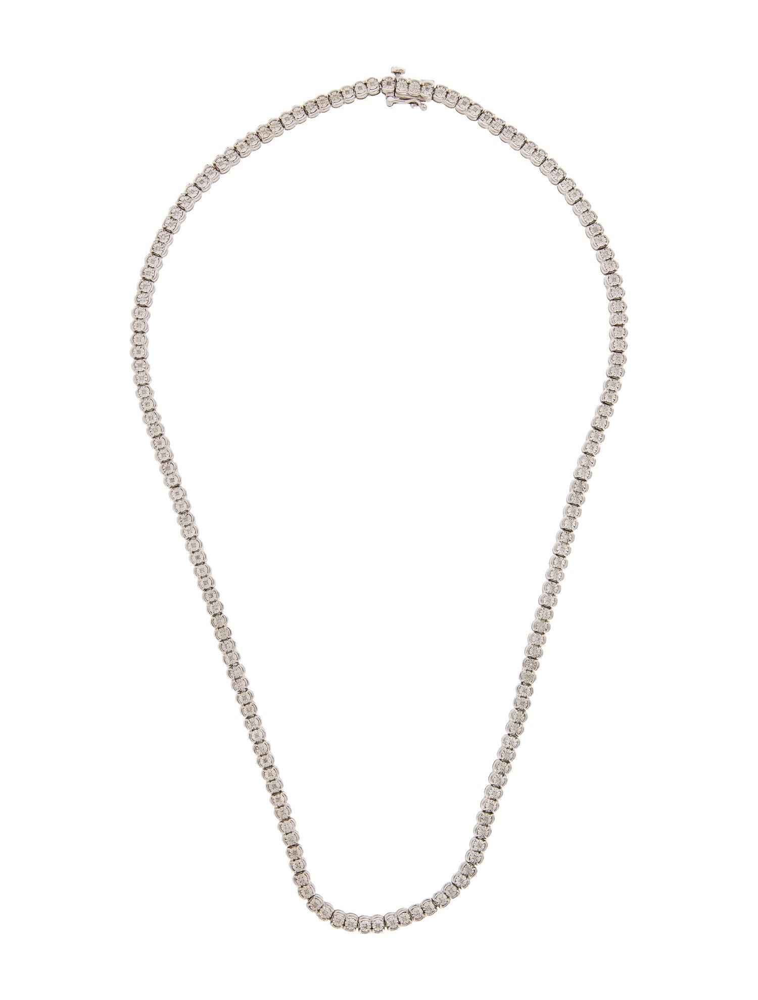 Effy Jewelry Diamond Chain Tennis Necklace