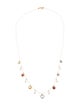 Effy Jewelry 14K Diamond & Multistone Station Necklace