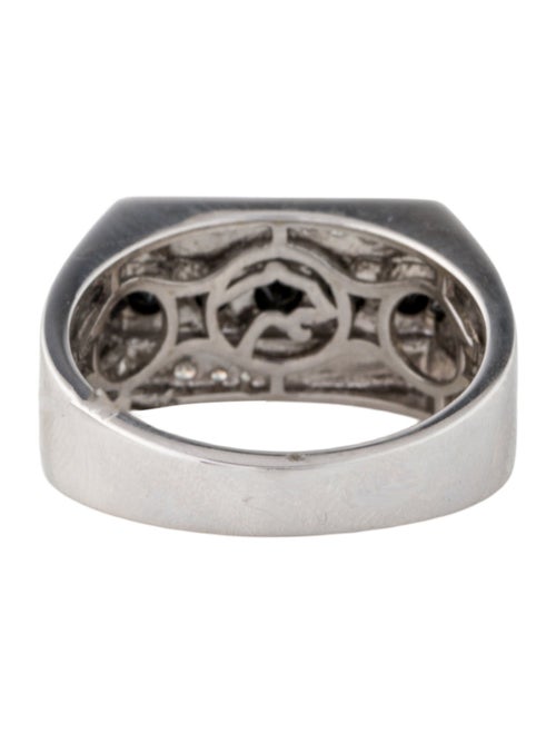 Effy Jewelry 14K 1.17ctw Diamond & Enamel Cheetah Ring