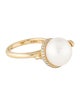 Effy Jewelry 14k Pearl & Diamond Snake Cocktail Ring