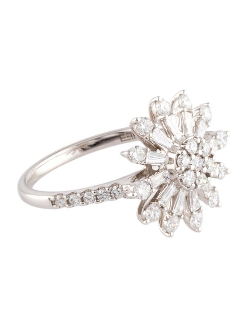 Effy Jewelry 14K Diamond Sunburst Cocktail Ring