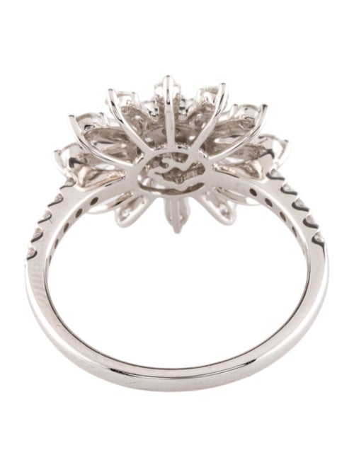 Effy Jewelry 14K Diamond Sunburst Cocktail Ring