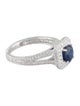 Effy Jewelry 14K 1.28ct Sapphire & Diamond Cocktail Ring