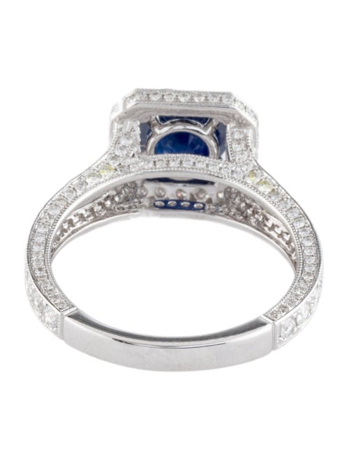 Effy Jewelry 14K 1.28ct Sapphire & Diamond Cocktail Ring