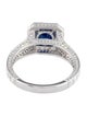 Effy Jewelry 14K 1.28ct Sapphire & Diamond Cocktail Ring