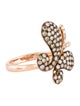 Effy Jewelry 14K 1.10ctw Diamond Butterfly Cocktail Ring
