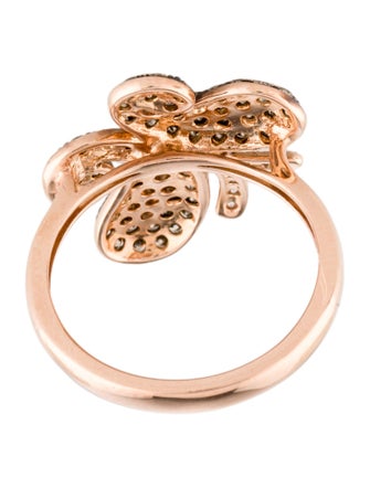 Effy Jewelry 14K 1.10ctw Diamond Butterfly Cocktail Ring