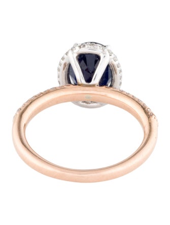 Effy Jewelry 14K Sapphire & Diamond Cocktail Ring