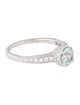 Effy Jewelry 14K Aquamarine & Diamond Cocktail Ring
