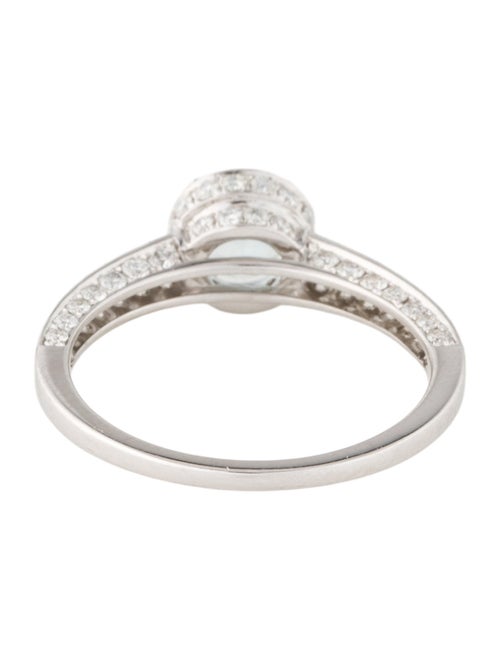 Effy Jewelry 14K Aquamarine & Diamond Cocktail Ring