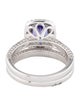Effy Jewelry 14K 1.90ct Tanzanite & Diamond Cocktail Ring Set