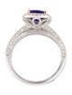 Effy Jewelry 14K 1.90ct Tanzanite & Diamond Cocktail Ring Set
