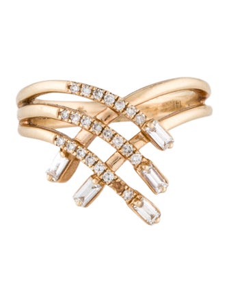 Effy Jewelry 14K Diamond Cocktail Ring
