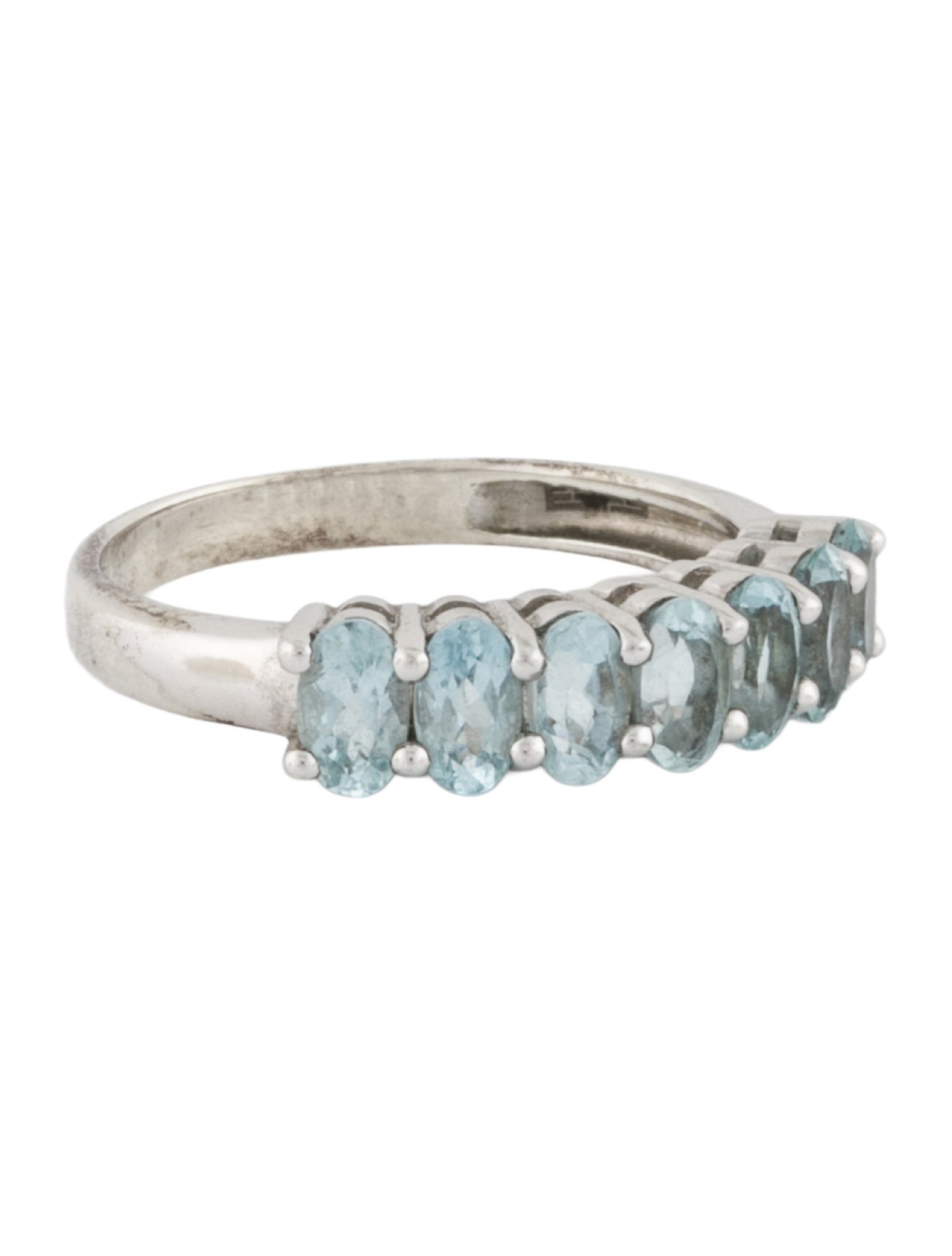 Effy Jewelry 1.51ctw Aquamarine Band Ring