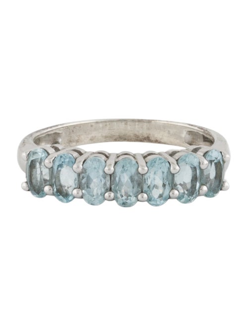 Effy Jewelry 1.51ctw Aquamarine Band Ring