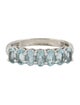 Effy Jewelry 1.51ctw Aquamarine Band Ring