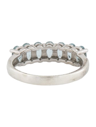 Effy Jewelry 1.51ctw Aquamarine Band Ring