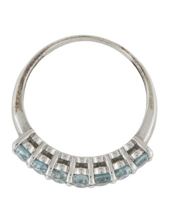 Effy Jewelry 1.51ctw Aquamarine Band Ring