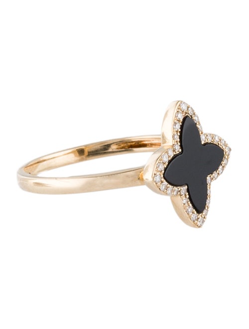 Effy Jewelry 14K Onyx & Diamond Cocktail Ring