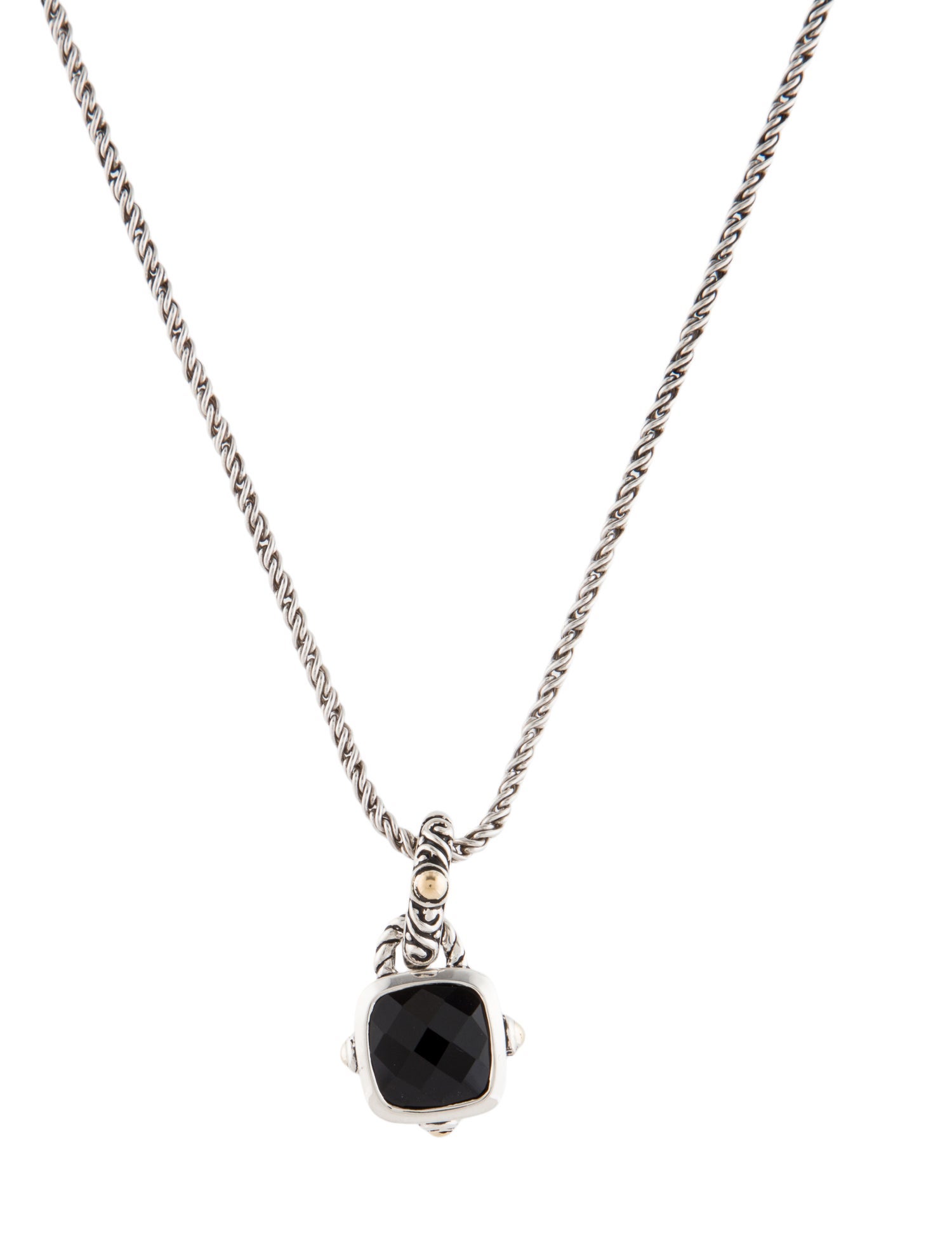 Effy Jewelry Onyx Pendant Necklace