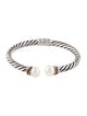 Effy Jewelry Pearl & Diamond Cuff