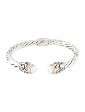 Effy Jewelry Pearl Cuff Bracelet
