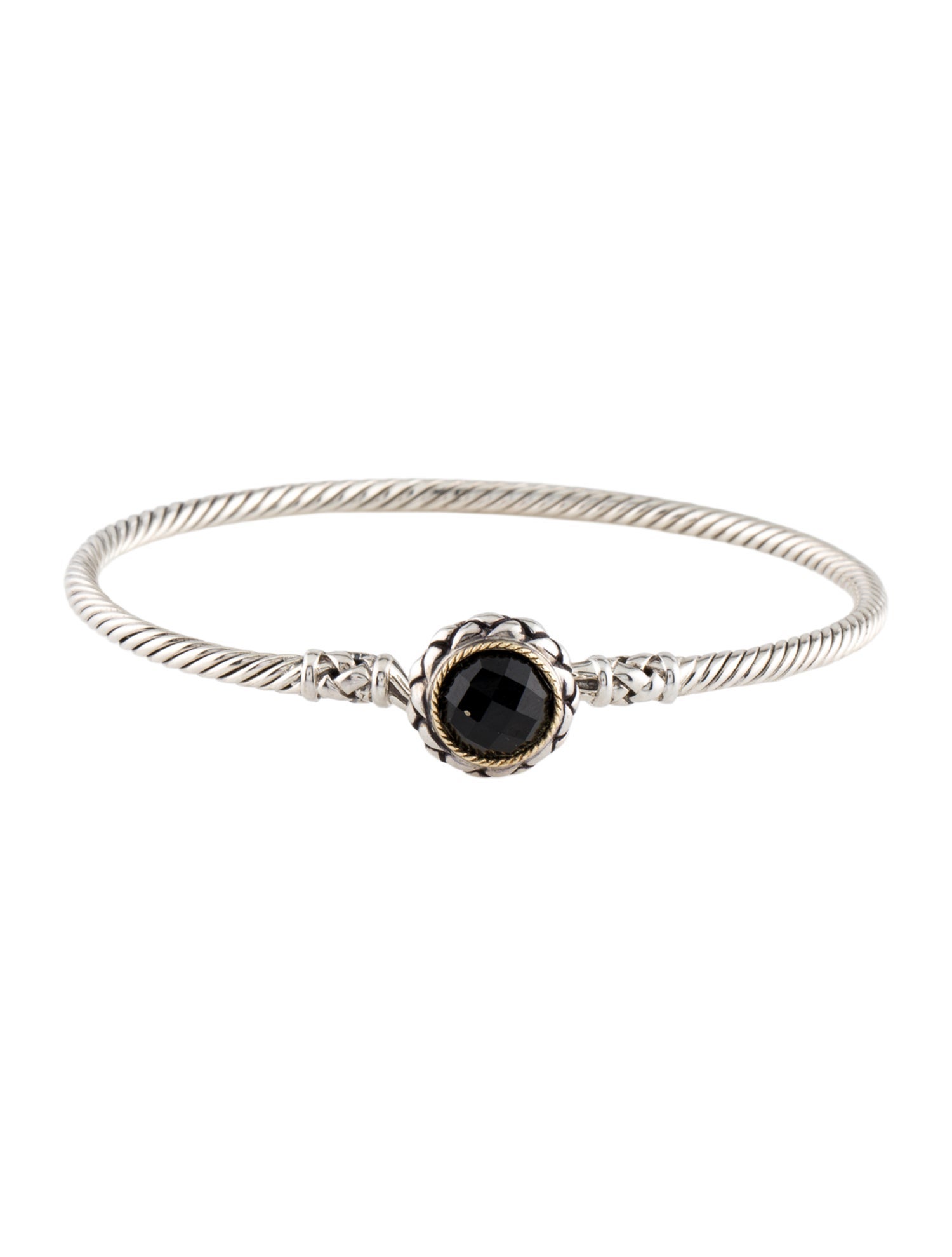 Effy Jewelry Onyx Bangle Bracelet