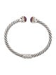 Effy Jewelry Ruby Cable Hinged Cuff Bracelet
