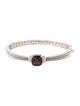 Effy Jewelry Smoky Quartz & Diamond Bangle Bracelet