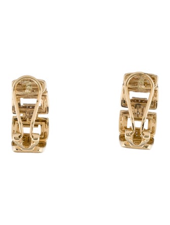 Effy Jewelry 14K Diamond Hoop Earclips